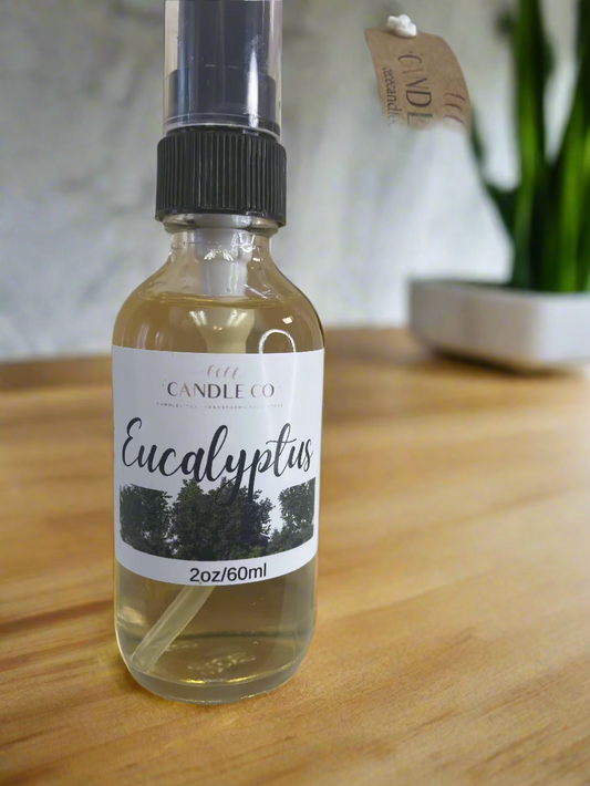 Eucalyptus, Linen/Room Spray that has a comforting aroma!