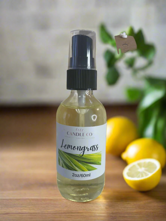 Lemongrass Linen/Room Spray that has a delicate aroma!