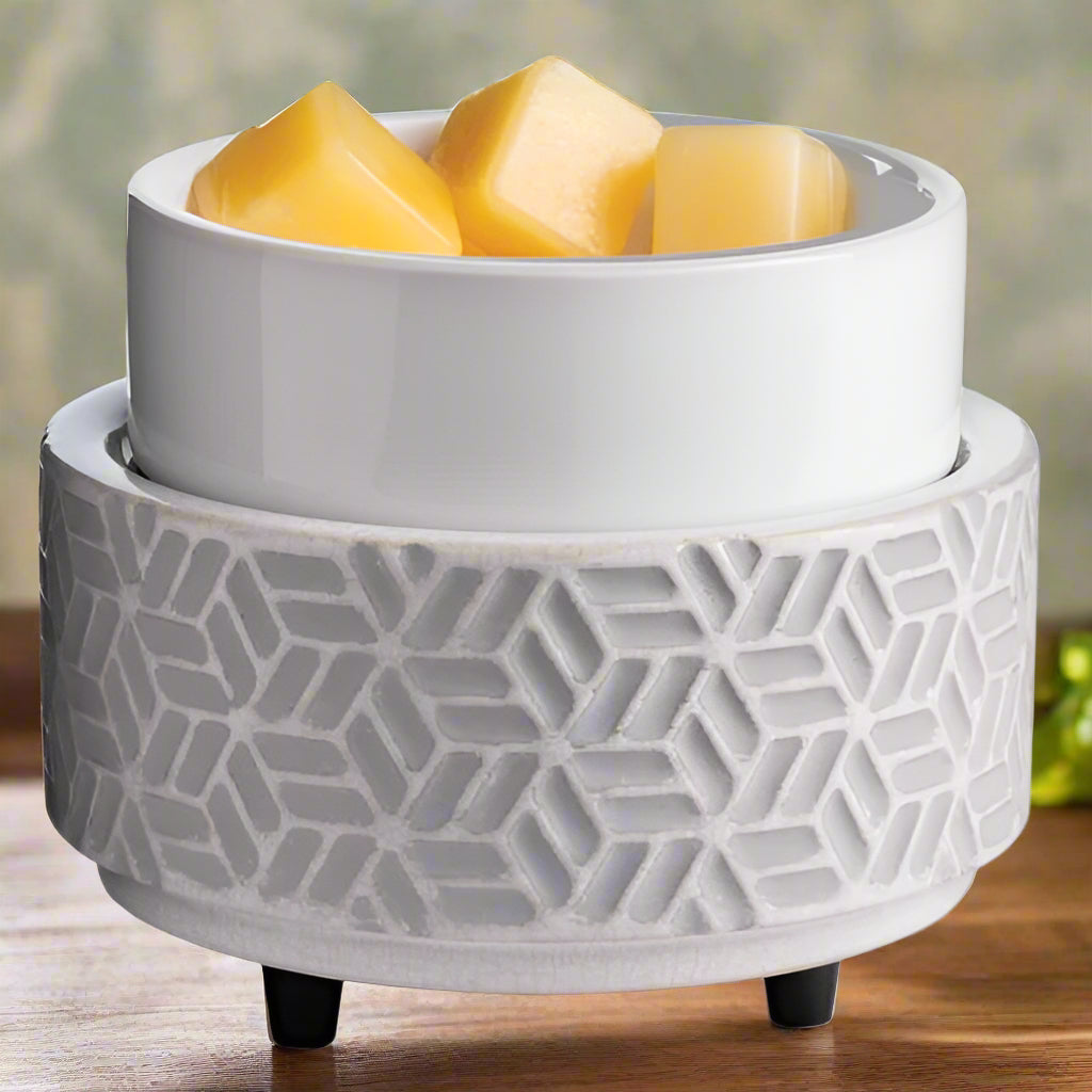 2-IN-1 WARMER - STONE HEXAGON