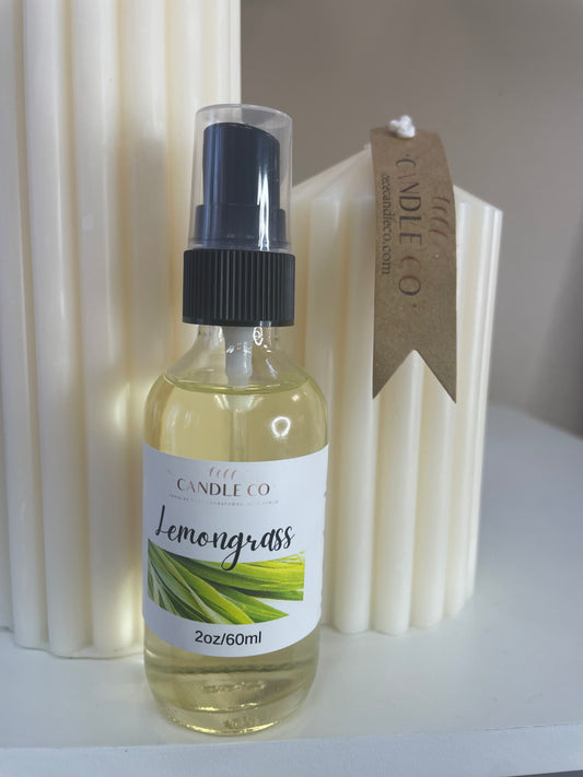 Lemongrass Linen/Room Spray that has a delicate aroma!