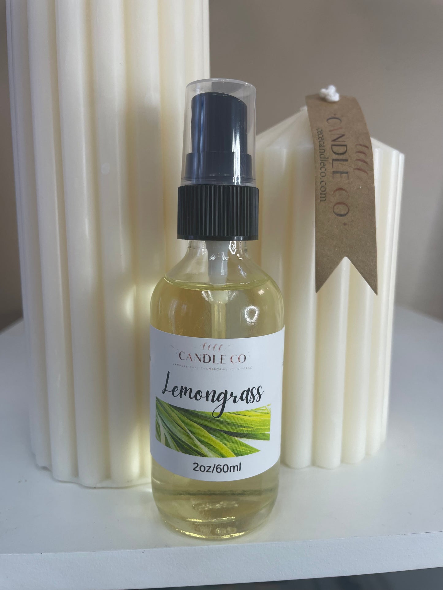 Lemongrass Linen/Room Spray that has a delicate aroma!