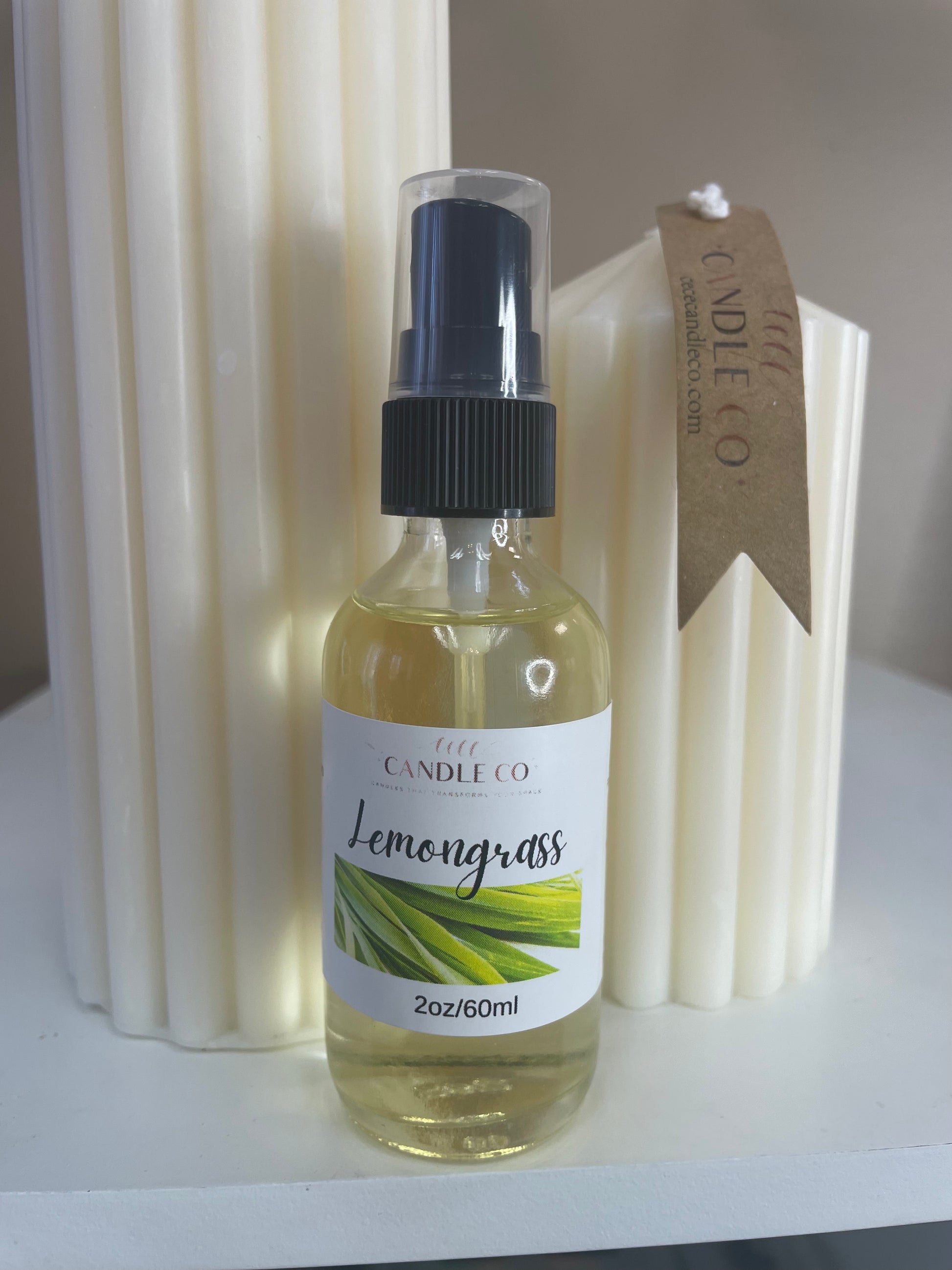 Lemongrass Linen/Room Spray that has a delicate aroma!