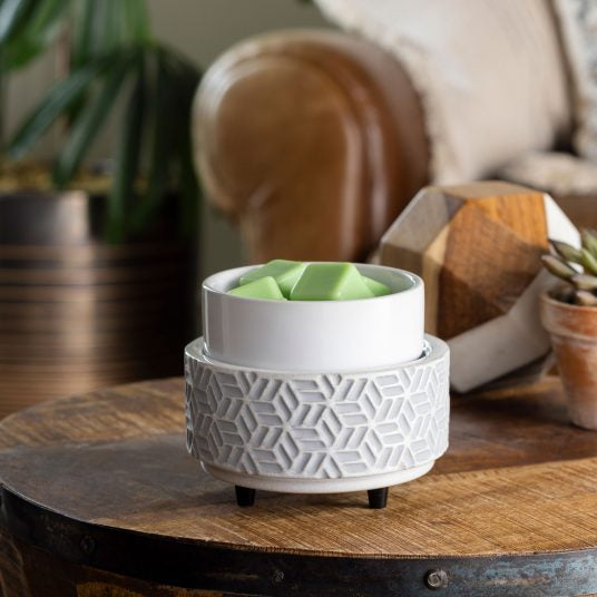 2-IN-1 WARMER - STONE HEXAGON