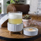 CERAMIC & WOOD 2-IN-1 CANDLE WARMER